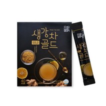 생강차 골드 아몬드 호두 대추 가루 영양 간식 40스틱 찐 국산생강가루 물 액 감기 기침에 좋은 환절기 건강차 온가족이 먹기좋은 맛있는 카페인없는차 몸을따뜻하게하는차, 15g