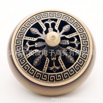 불교용품 Lucky Zen Buddhism fish dragon Incense burner figurine Ornament home Decoration Good luck s, 12 10