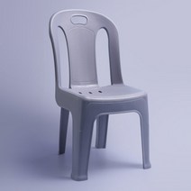 듀러블 야외용 플라스틱 편의점 의자, 2개 세트, 퍼플