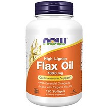 서플리먼트 유기농 아마유로 만든 아마유 1000 mg 120 소프트젤