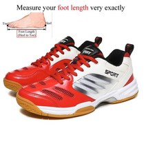 남성 배드민턴 신발 탁구화 배구 스포츠 스니커즈 미끄럼 방지 플러스 빅 사이즈 47 48 49107996