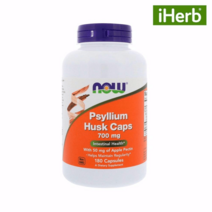 [아이허브] 180캡슐 캡슐 차전자피 사과 프로바이오틱스 foods Now 700mg 나우푸드 펙틴 소화 효소, 아이허브나우푸드차전자피캡슐700mg