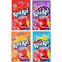 Kool-Aid Drink Mix Assorted Flavors 쿨에이드 무설탕 드링크 믹스 버라이어티 팩 48개입