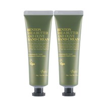 벤튼 시어버터 앤 올리브 핸드크림 50g 2개
