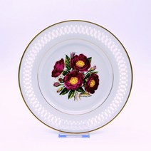 Antique 빙앤그뢴달 Rosa Gallica 로즈 투각 리미티드 에디션 장식접시 북유럽 수입 인테리어소품 벽장식