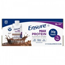 엔슈어 맥스 프로틴 쉐이크 밀크 초콜릿맛 330ml 12팩