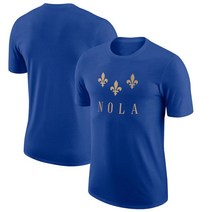 NOLA 뉴올리언스펠리컨스 NBA 반팔 티 셔츠 속건 농구 빅사이즈 커플 스웻 슈팅 져지 웜업 저지 유니폼