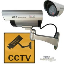 JMF622091시시티비 펫캠모형CCTV카메라 스티커포함 고급원형 베이비캠 아기캠, 단일옵션