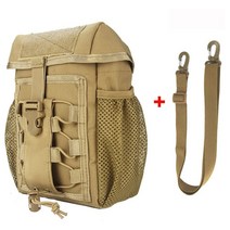 molle 군사 파우치 숄더 백 전술 허리 벨트 팩 야외 캠핑 군대 배낭 유틸리티 사냥 액세서리 edc 도구 가방, 스트랩이 달린 가방