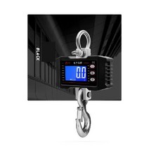 크레인저울 후크저울 호이스트저울 대형 LCD 디지털 500 1000kg 크레인 산업용 127398, 1000kg 0.1kg, black, 블랙