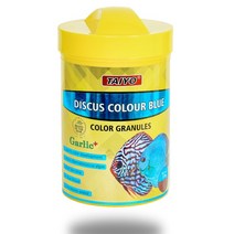구피 중소형어 발색용_타이요 디스커스 컬러 블루, 1개, 70g
