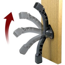 mirmall_도어스토퍼 P (폴리-볼트형) 현관 페달말굽 자동 문고정 콕방지 말발굽 용+★★★★★, 이상품구매해요