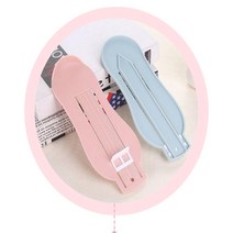 윤마켓 유아용 발측정기 발사이즈 측정기 초보맘 필수템, 베이비핑크
