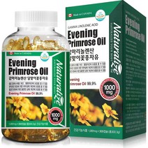 네추럴라이즈 감마리놀렌산 달맞이꽃종자유 1001mg x 300캡슐, 300정, 1개