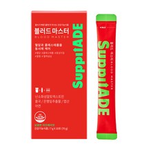 서플리에이드 블러드마스터 혈당케어 식후 혈당상승 억제 라즈베리맛, 6gx10포