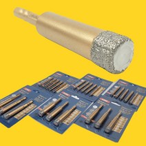 융착코어비트 콘크리트기리 타일홀쏘 유리 대리석 코아천공, 14MM 1개