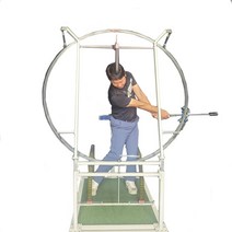 [프로스윙머신] 드라이버스윙교정기 + 아이언스윙교정기 (골프자세교정기+골프궤도교정기) / 싱글골퍼제조기 / 아파트설치OK (전국무료설치배송)