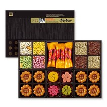 호정가 창평한과 미니세트 2호 한과선물세트 한국전통과자, 160g (1단구성)