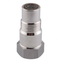 GHSHOP 12xCar CEL 수정 점검 엔진 라이트 산소 O2 센서 스페이서 어댑터, 1.8x0.6inch, 실버, 304 스테인레스 스틸