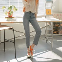 [캔마트]빈티지연청데님팬츠 C011334/스판/일자핏/데일리/캐주얼