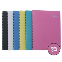 스마트화일.A4 클리어화일제작 핑크.1개 투명파일 PP파일 40P 클리어파일, 쿠팡 본상품선택
