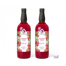 포모나 라즈베리 시럽 1000ml x 2개 과일 칵테일 카페