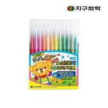 지구화학 노마르지 24색 사인펜, 혼합색상, 18개