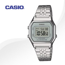 카시오 CASIO 여성용 LA680WA-7D 메탈밴드 전자 손목시계