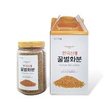 꿀송이팜 국내산 벌화분(비폴렌) 1kg, 1병, 1개