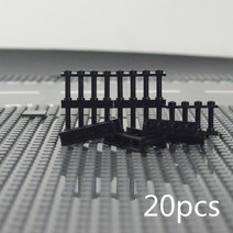 한글타자기 수동 옛날 레트로 빈티지 인테리어 소품 도시 친구의 집 MOC 부품 울타리 계단 사다리 빌딩 블, 39 20pcs