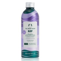 [더바디샵] 슬립 릴렉싱 헤어 앤 바디워시 200ML 17730 (라벤더 샤워젤 앤 샴푸), 단일속성, 없음