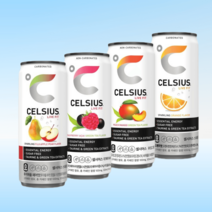 셀시어스 오리지널 325ml 24can 피트니스 드링크, 라즈베리 아사히 그린티(24can)