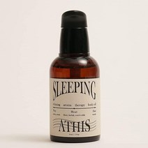 ATHIS 서울 슬리핑 바디 오일 스위트 오렌지 일랑 일랑 & 라벤더 프루티 편안함 50ml 1.8액량 온스 마사지 오일 아로마테라피 퍼스널 케어 고급 향수 선물