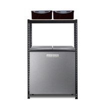 김치냉장고 선반, 700mm x 400mm, 1200mm x 1단, 블랙