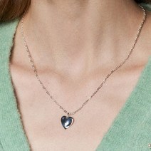 [헤이] [Hei][샤이니 키 착용] crush heart pendant necklace