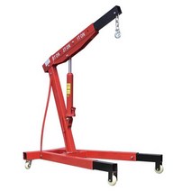 코끼리잭 코끼리자키 싱글 유압 크레인 엔진작기 더블, 2T고정식소형크레인