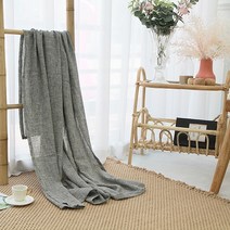 단잠 시원한 여름을 위한 인견홑이불 리플홑이불 마홑이불 면리플홑이불, 마홑이불-그레이