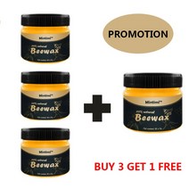 목재 조미료 Beewax 유기농 천연 순수 왁스 가구 관리 유지 보수 청소 세련된 해외 창고 Dropship, set C