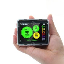 실내용 미세먼지 측정기 포름알데히드 TVOC PM2.5, 실용버전-포름알데히드+CO2