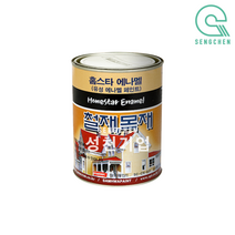 삼화 홈스타 에나멜 (1L), 유광, 화이트그린색
