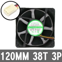 서버용 시스템 케이스 컴퓨터 쿨러팬 120MM 3P, 상품선택