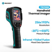 열화상카메라 적외선 스마트폰열화상카메라 MileseeyTR256B TR256E IR 열, 1개