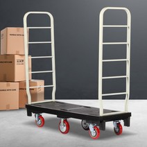 산업용 물류 창고 긴손잡이 카트랙 카트렉 마트 엘카 편리한 핸드카 소형수레 이동 매장, 1개