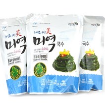 삶지않고 바로먹는 미역국수10봉(소스없음)