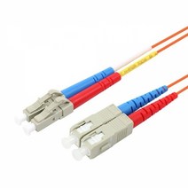 엠비에프 MBF-LSM03 (3m) LC-SC-2C 멀티 광점퍼코드, 상세페이지 참조, 1개
