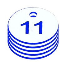 양봉 용품 Dia 35CM 축산 농장 벌집 상자 순차 번호 태그 정원 동물 마커에 대 한, 없음, B+NO. 1 - 100