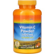 Thompson Vitamin C Powder 5000 mg 8 oz., 상세내용 참조, 1개, 1개