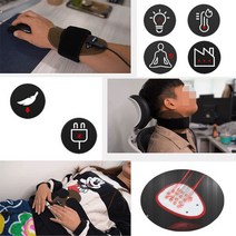 소중한 내 몸을 관리하는 근적외선 LED 마사지기, 위메프 MR 미소_블루