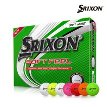 던롭 스릭슨 NEW SOFT FEEL 소프트필 골프공 7종, SOFT FEEL LADY 핑크