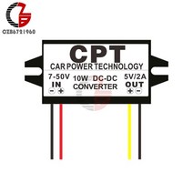 차량용 슈퍼 캐패시터 캐퍼시터 전압안정기 12V 2A 자동차 전원 스텝 다운 DC-DC 레귤레이터 컨버터 모듈, [01] Normal